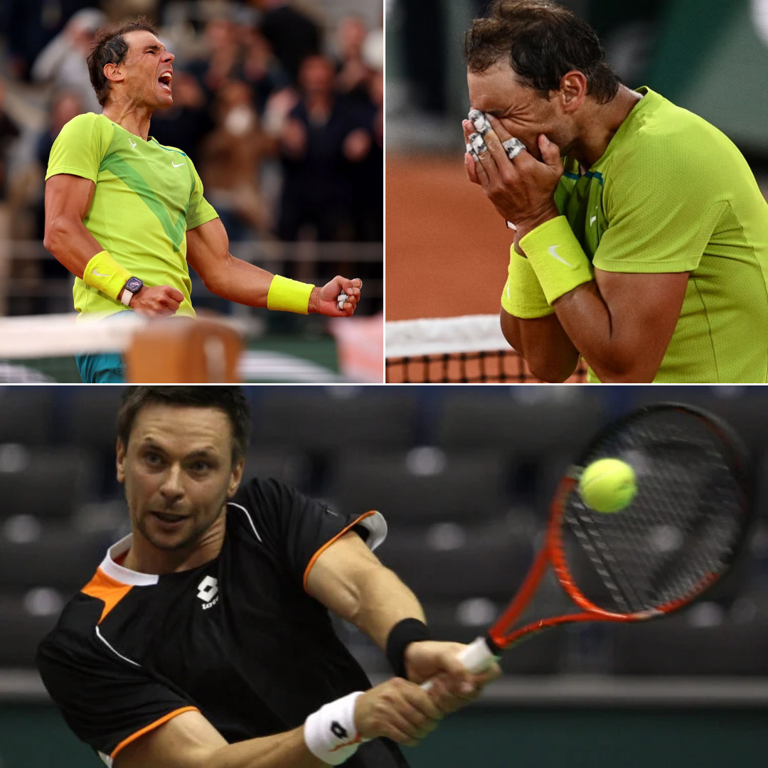 Cover Image for Cuando el jugador inesperado que eliminó a Rafael Nadal de Roland Garros reveló el secreto para derrotarlo en arcilla.