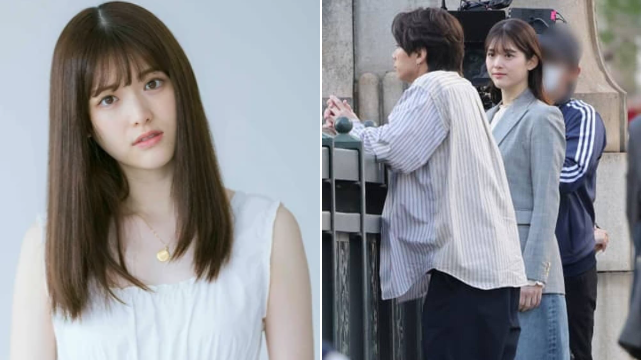 Cover Image for 松村沙友理、ドラマロケで北山宏光と橋上“デート”姿　元アイドルらしからぬ“大食いYouTube”がブレイク中