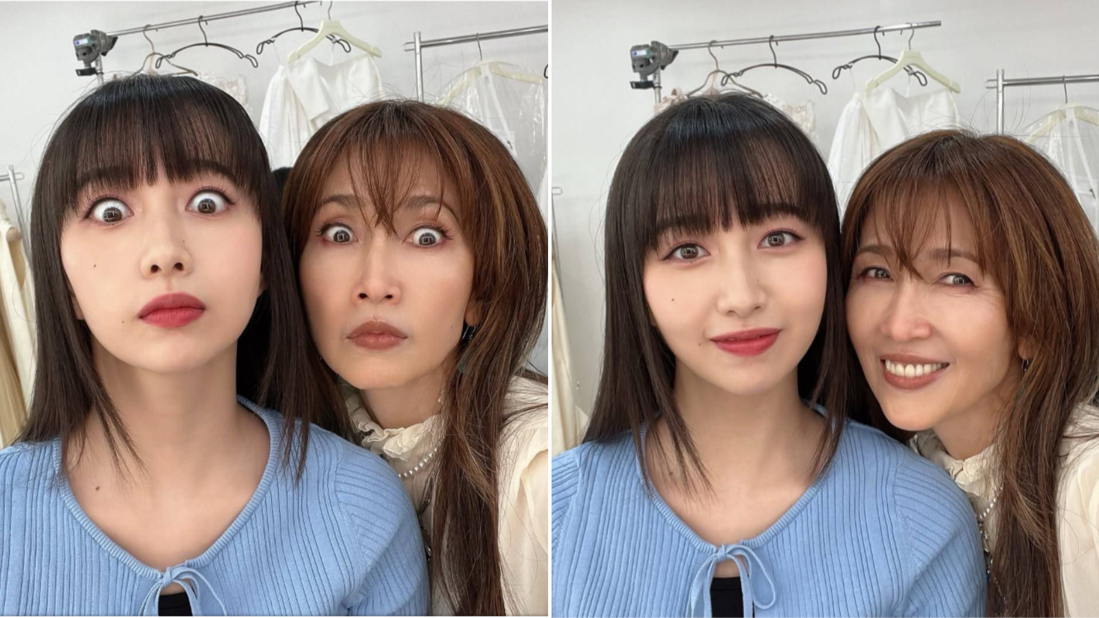 Cover Image for 「似てますかね？」Cocomi＆工藤静香〝衝撃〟ショットにファン仰天「すごい顔してる笑」「めちゃ仲良さそう」